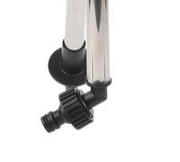 HEEPDD Irrigatore a Treppiede in Acciaio Inossidabile, Strumento per l'irrigazione dell'acqua del Prato, Efficiente per Giardini e Piante Irrigatore a Treppiede in Acciaio Inossidabile, Giardinaggio