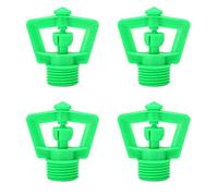 HEEPDD Irrigatore con Filettatura Maschio G1/2, Girevole a 360 Gradi per Irrigazione di Giardini e Prati con Getto D'acqua Uniforme, Ideale per Serre e orticoltura.