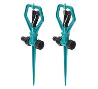 HEEPDD Irrigatore Oscillante per Giardino Confezione da 2 Irrigatori Oscillanti a Connessione Rapida per Prato Perfetto per Giardini Domestici Prati Cortili Parchi Pubblici e Orti