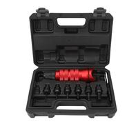 HEEPDD Kit Adattatore per Trapano a Rivetta Elettrica, 6 Teste Intercambiabili Adattatore per Pistola a Filo Cordle