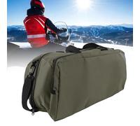 HEEPDD Kit di Pronto Soccorso per Casa, Auto, Viaggi, Campeggio, Camion, Escursionismo, Sport, Ufficio, Veicoli, Emergenze All'aperto, Borsa per Vigili del Fuoco, con Tracolla (GREEN)