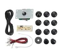 HEEPDD Kit Joystick Joystick Fai-da-Te in Metallo ABS Plug And Play Vassoi Antipolvere per Giochi (#1)