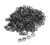 HEEPDD Kit Occhielli da 100 Pezzi, Occhielli in Ottone da 4 Mm per Lavori Artigianali, Ideali per Progetti di Abbigliamento e Pelletteria (#3)