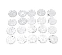 HEEPDD Kit Pressa per Biscotti, Macchina con 20 Dischi per Panettieri Domestici e Strumenti per Decorare Torte Kit Pressa per Biscotti, per in Acciaio Inossidabile