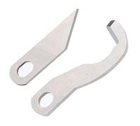 HEEPDD Lama per Macchina da Cucire da 2 Pezzi, Set di Coltelli da Tagliacuci in Acciaio Inossidabile per Tagliacuci Domestico, Taglio Affilato Ed Efficiente per Cucitori di Tessuti