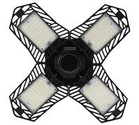 HEEPDD Lampada da Garage a LED, Lampada da Miniera Deformabile Impermeabile E26 E27 150W, 15000LM per Officine e Scantinati