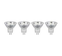 HEEPDD Lampadina LED MR11 da 3 W Ad Alte Prestazioni con Base a Doppio Perno da 9 Perle per Lampada da Paesaggio, luminosità di 300 Lm e Angolo di Illuminazione di 120 Gradi (Bianco freddo)
