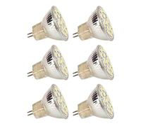 HEEPDD Lampadina LED MR11 GU4 A RISPARMIO ENERGETICO, ALTA LUMINOSITÀ, 3W 270LM Illuminazione Morbida e Calda per Uso Paesaggistico e Decorativo (luce bianca)
