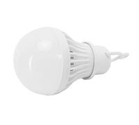 HEEPDD Lampadina LED USB da 5 W, Luce di Emergenza Multifunzione Portatile, Luce Bianca di Grado Militare per Campeggio, Alimentazione USB per Uso Esterno Illuminazione Esterna