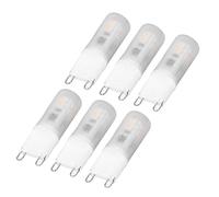 HEEPDD Lampadine a LED G9, Lampadina a LED G9 in Ceramica 30000 Ore di Protezione da Sovraccarico per Ufficio per Lampada da Parete (Luce calda)