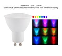 HEEPDD Lampadine LED GU10 RGB, Luce Cangiante Telecomandata per Bar, Hotel e Ristoranti