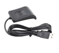 HEEPDD Lettore di Impronte Digitali USB Scanner Biometrico ABS 5 V per PC Portatili, Scanner Biometrico per PC Portatili, Calibrazione Automatica a 360° con Miglioramento AI per la Sicurezza