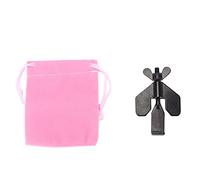 HEEPDD Lock Port Lock Portable Home Lock Lockdown Lockdown Locker Anti Thief Facile da Installare Senza Strumenti Necessari con 304 Acciaio Inossidabile per la Scuola di Hotel di (BLACK)