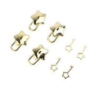 HEEPDD Lucchetto a Forma di Stella, Lucchetto Multifunzionale in Lega di Zinco per Libri e Portagioie, Accessorio di Sicurezza Elegante e Portatile 1,65 X 1,18 Pollici (Tipo 2)