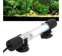 HEEPDD Luce UV Dell'acquario, Lampada UV Sommergibile Dell'acquario per la Purificazione delle Alghe del Serbatoio di Pesci Puliscono la Spina di EU 220V (11 W)