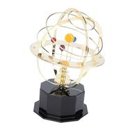 HEEPDD Luci Notturne Modello di Solare Educativo, Robusto Metal Construction Solare Decorazioni Metal Ornamento di Pianeti retrò per la Coltivazione di Interesse Astronomio NAN