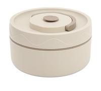 HEEPDD Lunch Box Rotondo Coibentato, Contenitore per Alimenti in Acciaio per Zuppe Calde e Pasti, Boccetta Sottovuoto a Bocca Larga a Tenuta Stagna per Lavoro Scolastico Ufficio Picnic Campeggio