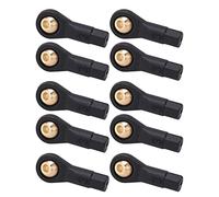 HEEPDD M2 Articolazione a Sfera per Gambo a Bordo Cravatta Resistente all'Usura, da 10 Pezzi Raccolto RC Testa per Auto RC.