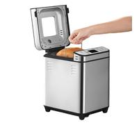 HEEPDD Macchina per il Pane Automatica 25 Programmi Preimpostati Capacità 2LB 700 W Doppio Riscaldamento per Torta Yogurt Senza Glutine, Timer di Ritardo 15 Ore Macchina per il Pane
