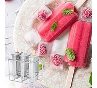 HEEPDD Macchina per Lecca-lecca Fai-da-te per Crema per la Casa, Utensile da in Acciaio Inossidabile 304 con Design per Gelato e Accessori per Bambini e Divertimento in Famiglia (Pannello piatto a