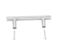 HEEPDD Maniglie in Acciaio Inossidabile, Eleganti Pomelli per Mobili, Maniglie con Barra a T Robuste Ed Eleganti per Cassetti e Armadi Cucina (100 mm)