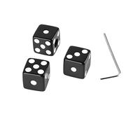 HEEPDD Manopole del Volume a Forma di Dado, Controlli del Tono della Chitarra in Plastica, Facili da Installare per gli Utenti di Chitarra Elettrica (BLACK)