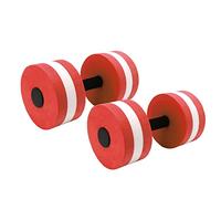 HEEPDD Manubri Galleggianti in Acqua EVA, Strumento di Allenamento per la Forza Leggero e Compatto per Esercizi di Fitness Al Coperto Ed Esercizi in Piscina (rosso)