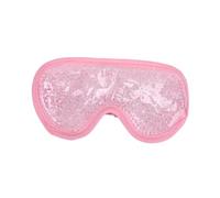 HEEPDD Maschera Occhi in Gel, Impacco Freddo Caldo Riutilizzabile a Tenuta Stagna Rosa, for Sollievo e Relax Quotidiano