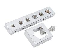 HEEPDD Maschera per Trapano per Filo di Sicurezza con Dadi e Bulloni, Set di Strumenti per Filo di Sicurezza in Metallo Ad Alta Durezza per il Bloccaggio Sicuro M12 M10 M8 M6