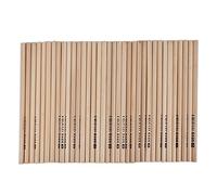 HEEPDD Matita in Legno, Set da 50 Pezzi HB Esagonale e Matite Triangolari in Grafite 2B, Materiale in Legno Originale con Scrittura, per Studenti della Scuola Primaria (triangolo 2B)