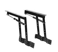 HEEPDD Meccanismo di Sollevamento per Tavolino da caffè da 2 Pezzi, Telaio di Sollevamento Superiore in Acciaio Resistente con capacità di Carico di 50 Kg, Hardware per Mobili