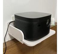 HEEPDD Mensola per Proiettore con Montaggio a Parete, Scaffale Durevole con funzionalità Versatile, Design Salvaspazio per l'ufficio della Camera da Letto (S)