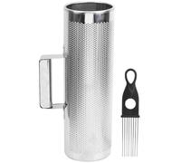 HEEPDD Metal Guiro Shaker Stile di Suonare per Chitarra Unica con Raschietto di Musica Audio Luminoso Aids per Spettacoli D'argento
