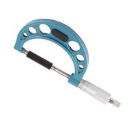 HEEPDD Micrometro per Esterni Micrometro per Spessore, Acciaio Inossidabile per Fabbriche di Macchinari e Ingegneria di Precisione Nan (50-75 mm)