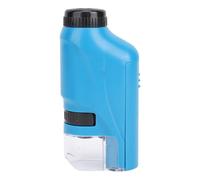 HEEPDD Microscopio Tascabile, Microscopio per Bambini Durevoli Portatile Portatile con Luce a LED Regolabile per Gli Studenti Scienziati e Appassionati di Natura