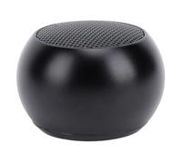 HEEPDD Mini Altoparlante BT, Design Portatile in Lega di Alluminio, Volume Alto per Uso Interno Ed Esterno, capacità della Batteria da 300 MAh (BLACK)