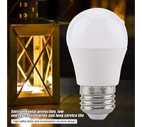 HEEPDD Mini Lampadine LED da 5 W, Lampadine G45 a Risparmio Energetico con Luce Bianca Calda Morbida, Illuminazione di Base E26 da 300 per Illuminazione Interna di Corridoi e Bagni