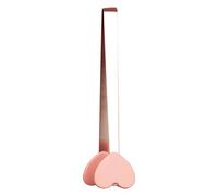HEEPDD Mini Pinze di Silicone, Grado Alimentare, Acciaio Inossidabile, Peso Anti -leggero per Buffet, Barra di Taco Set Nan (Forma del cuore rosa)