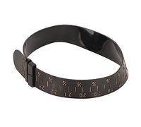 HEEPDD Misuratore per Braccialetti con Calibro da Polso, Strumento di Misurazione da Polso a Doppia Scala in Materiale Premium 15-25 Cm per Anello di Fidanzamento e Braccialetto