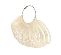 HEEPDD Misuratore per Braccialetti, Strumento Regolabile per la Dimensione degli Anelli in Plastica, Misurazione Accurata per la Creazione e la Riparazione di Gioielli Personalizzati