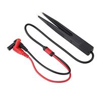 HEEPDD Misuratore Portatile con Clamp/Holder per Test SMD, Ideale per la Misurazione di Condensatori Resistivi, Connessione Universale per Dispositivi Elettronici Misuratore Portatile con