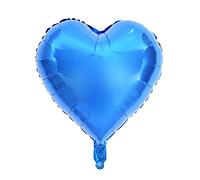 HEEPDD Mobili per Ufficio a Casa 10 Pezzi 10 Pollici in Alluminio a Cuore Palloncini in Alluminio, Sigillatura Automatica, Sicurezza, Colori Vivaci, Atmosfera Romantica per la Categoria Festival (#2)