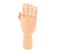 HEEPDD Modello di Mano in Legno, Squisito Artigianato Squisito Mano di Dito Flessibile per il Disegno dello Studio Nan