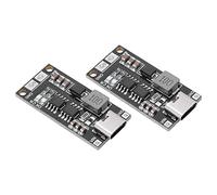 HEEPDD Modulo Batteria Al Litio Boost da 2 Pezzi, Materiale PCB, Caricabatterie Tipo C 4S, Boost da 16,8 V per Applicazioni di Batterie Fai-da-te (1A)