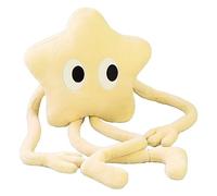 HEEPDD Morbido Cuscino Imbottito in Peluche a Stella da 63,5 Once, | Morbida Forma Celeste, Design a Gambe Lunghe, Dettagli Ricamati Sicuri, Imbottitura in Morbido Cotone, Decorazione per la