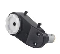 HEEPDD Motore Elettrico 6V 12V con Ingranaggi in Metallo, Silenzioso, Parte di Ricambio per Auto da Corsa per Bambini (12V20000 giri/min)