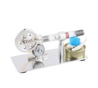 HEEPDD Motore Sterling a Cilindro Singolo, educazione al Calore Vapore Motore Kit Giocattolo Modello esperimento scienze fisiche Modello di insegnamento di Laboratorio