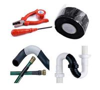 HEEPDD Nastro per Guarnizione Flessibile, Sigillante Impermeabile in Gomma, Adesivo Super Forte per Impianti Idraulici, Riparazione dei Tubi, Tubo da Giardino, (A)