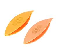 HEEPDD Navette per Chiacchierino da 2 Pezzi, Strumento Artigianale in Plastica Dal Design Liscio, Perfette per Cucire a Mano e Lavorare a Maglia, Dimensioni Portatili con Scatola per la Tessitura