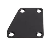 HEEPDD Neckplate per Chitarra Elettrica, Placca per Manico di Facile Installazione per Progetti Fai da Te per Chitarra e Bassi Neckplate per Elettrica, Costruzione in Metallo, Accessori per